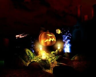 3d Halloween Desktop Wallpaper 257c