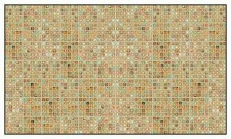 Faux Glass Tile Multi Tan Wall Coverings Contemporary Wallpaper