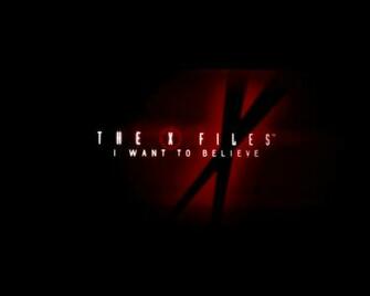 Black Background The X Files I Want To Believe Wallpaper