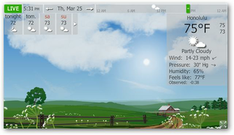 Yowindow A Real Time Weather Screensaver Tinyhacker