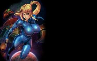 Reiq Zero Suit Samus Women Of Space Wallpaper