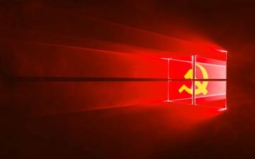 Wallpaper Id Windows Red Digital Ussr Communism