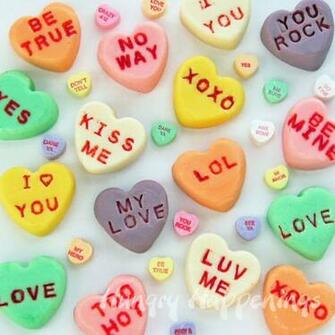 Conversation Heart Fudge Valentine S Day Recipes Valentines