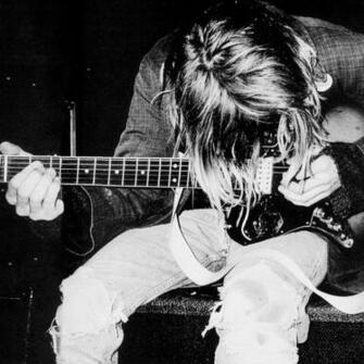 Kurt Cobain Nirvana iPad Retina Wallpaper For iPhone X