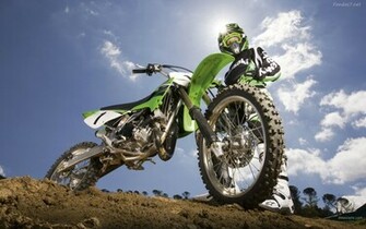 Bike Motocross Widescreen Original Wallpaper HD