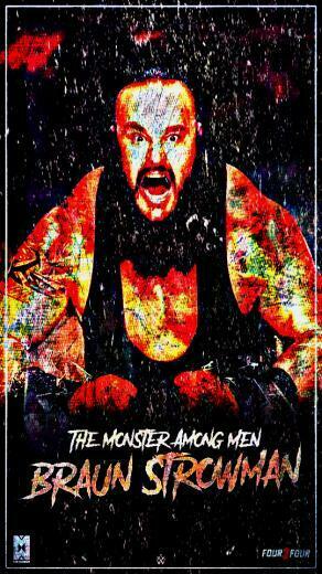 Braun Strowman Custom Mobile Wallpaper By Ambriegnsasylum16 On