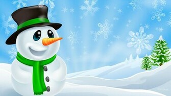 Beautiful Snowman Full HD Wallpaper Image Gallery