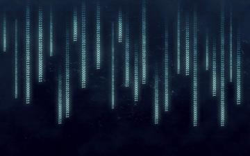 Abstract Numbers Wallpaper