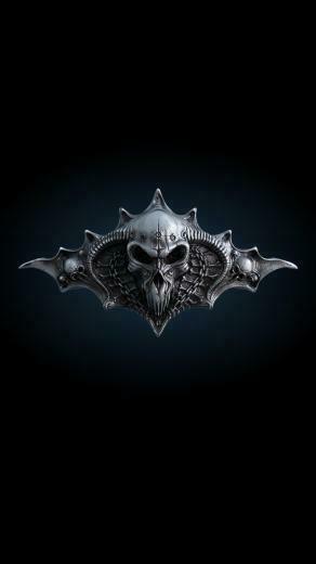 Bad Ass Skull Wallpaper Design For iPhone iPad Retina And Mini
