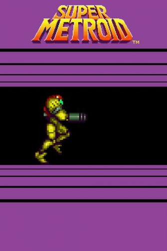 An iPhone Wallpaper For The Bit Snes Video Game Super Metroid