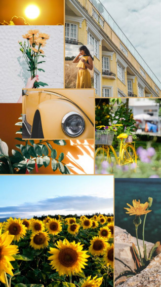 Yellow Aesthetic Phone Wallpaper