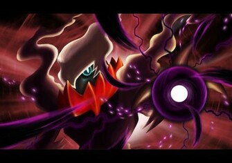 Pokemon Wallpaper Darkrai Ex Illustration By