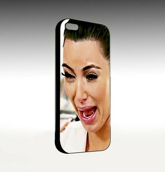 Kim Kardashian Crying Face Photo On From Litlepig
