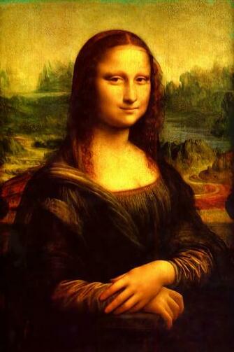 Wallpaper Mona Lisa Louvre