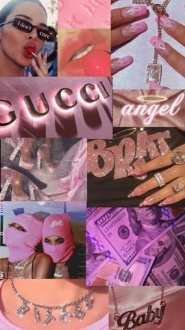 Pink Baddie Aesthetic Background iPhone