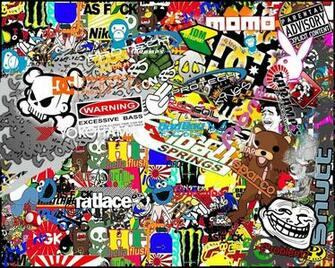 Sticker Wallpaper Hypebeast