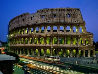 Colosseo Roma Italia Wallpaper