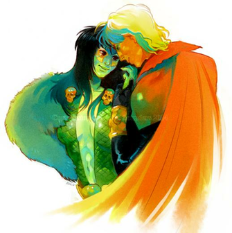 Gamora Adam Warlock Commission By Barukurii