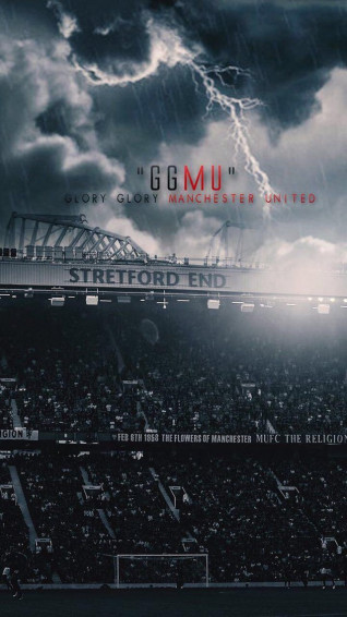 Old Trafford At The Stretford End R Mobilewallpaper