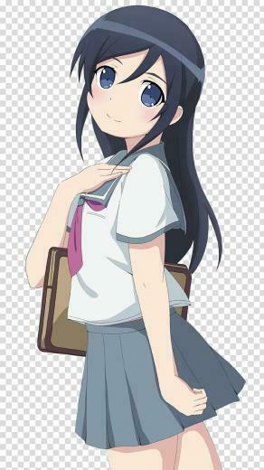 Ayase Kanagawa Oreimo Anime Transparent Background Png