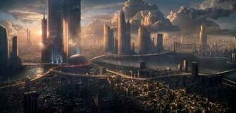 City Wallpaper Cityscapes Futuristic Future
