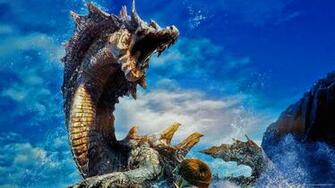 Dreamy Fantasy Lagiacrus Dragon Monster Hunter Video Games