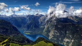Norwegian Mountains Overlook Wallpaper