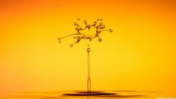 Orange Splash Ultra HD Desktop Background Wallpaper For 4k UHD Tv