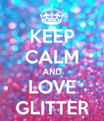 Keep Calm And Love Glitter Carry On Image Generator