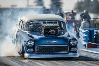 Nhra Drag Racing Race Hot Rod Rods Chevrolet Bel Air Engine Engines F