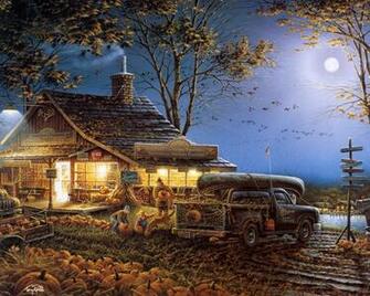 Terry Redlin Outdoor Themes Art Painting Artwork