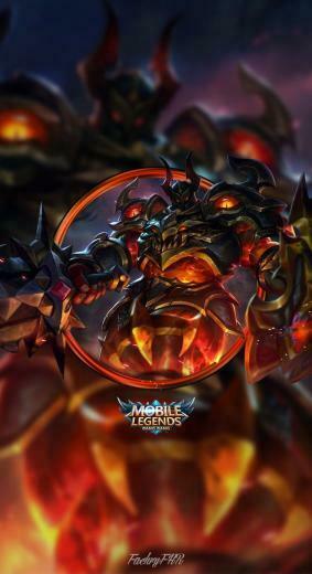Wallpaper Phone Tigreal Fallen Guard By Fachrifhr Legend