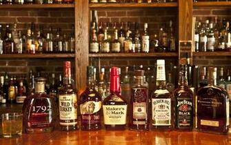 Whiskey Alcohol Bottles Wallpaper