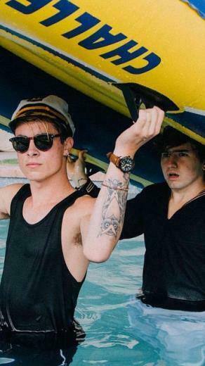 Kian And Jc Wallpaper Fits iPhone 5c 5s Cases