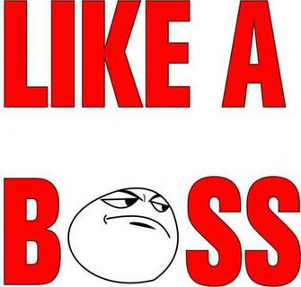 Like A Boss Meme Wallpaper Race Version