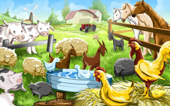 Farm Animals Wallpaper
