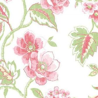 Wallpaper Botanical Jacobean Floral