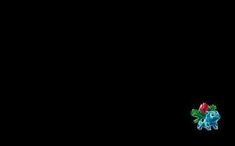 Pokemon Ivysaur Black Background Wallpaper High