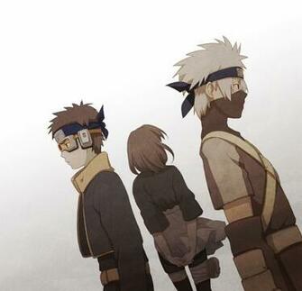 Team Yondaime Image Kakashi Rin And Obito HD Wallpaper
