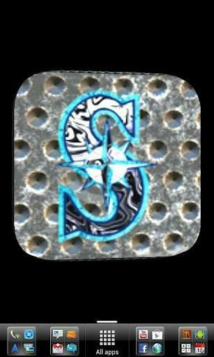3d Seattle Mariners Baseball Logo Live Wallpaper Background