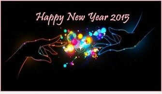 Happy New Year HD Wallpaper Grasscloth