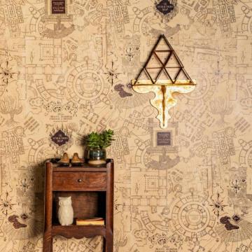 Marauder S Map Wallpaper Harry Potter Mural Minalima