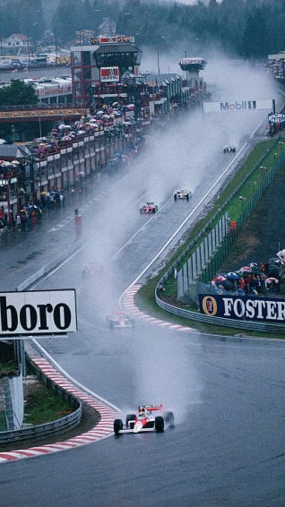 F1 Belgian Grand Prix iPhone Wallpaper