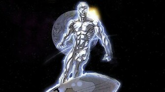 Silver Surfer Wallpaper Background