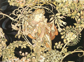 Art Nouveau Wallpaper