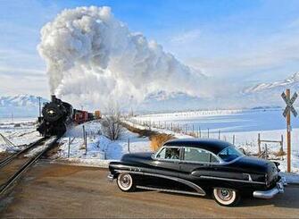 Train W Voiture Wallpaper
