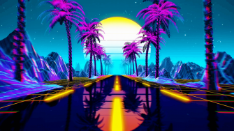 80s Retro Wallpaper