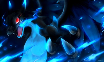 Mega Charizard X By Nurinaki