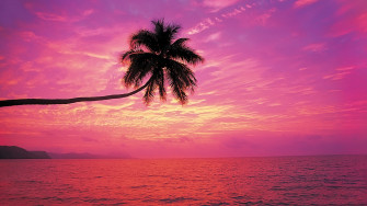 Beach Sunset Desktop Wallpaper