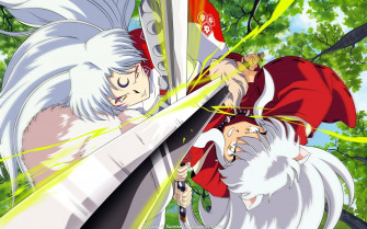 Inuyasha Vs Sesshomaru Fanart M12ntqrzerblq4da Wallpaper